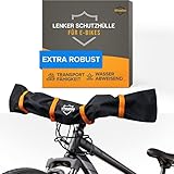 WHEELOO Lenkerschutzhülle Ebike Transportschutz I wasserfest & robust I Fahrrad Abdeckung für Heckträger I Regenschutz Lenkerschutz Schutzhülle