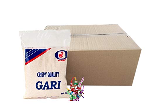 12er Pack - [ 12x 1kg ] PRAISE Grobes Maniokmehl,