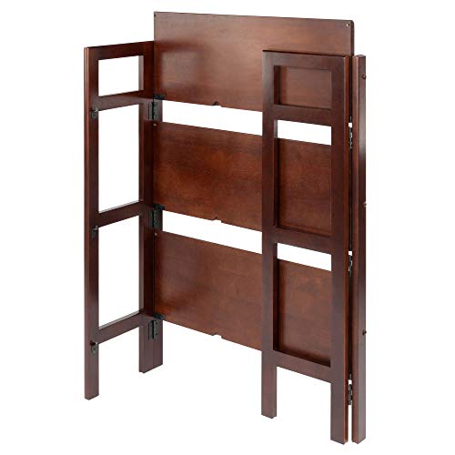 Winsome Wood Terry Shelving, Walnut #TOP7