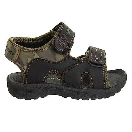 Image of Rugged Bear Kids Boys Girls Open-Toe Outdoor Sport Water Sandals - beach pool slide adjustable strap shoes athletic summer (Toddler /Little Kid /Big Kid)