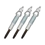 Molloparts SBA185366060 83924170 Lot de 3 bougies de préchauffage compatibles avec New Holland Skid Steer Loader LS170 L175 L225 L465 L565 LX465 LX485 LX565 LX665 L125 LS125 L140 LS140 L150 LS150 L160