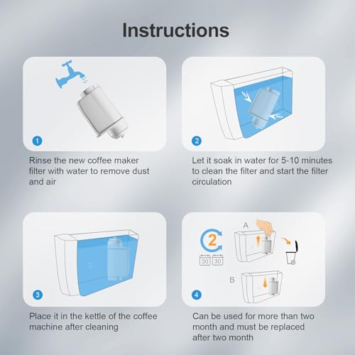 Mutital 6 Pack Replacement Water Filters for Siemens® Coffee Machines - Image 6