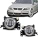 Awayet LED Fog Lights For BMW 5 Series E60 E61 / 3 Series E46 Convertible Coupe E90 E91 Sedan Wagon/BMW 6 Series E63 E64 / BMW X3 E83,Clear