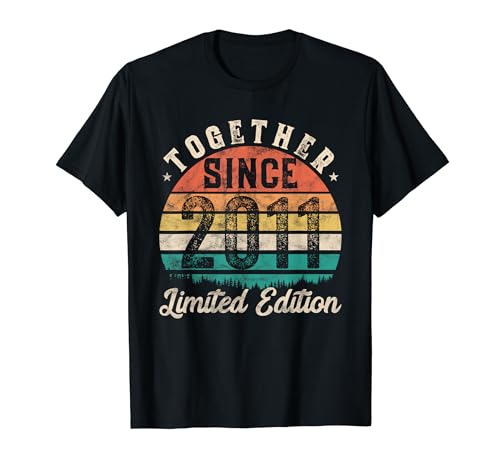 Legendary Celebration 13th Marriage anniversary Since 2011 Camiseta