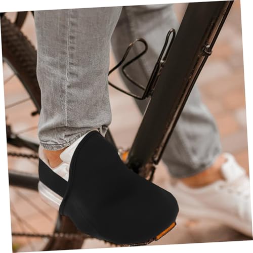 Cubiertas para zapatillas de ciclismo SUPVOX, 2 piezas, térmicas, cortaviento y antideslizantes, para montaña y carretera, cubiertas parciales para exteriores miniatura 6