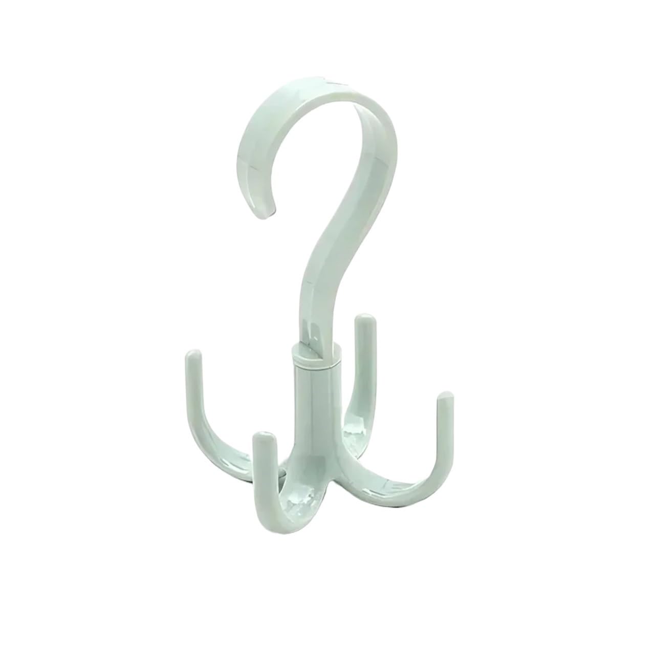 Ilumos 2pcs Multifunctional Rotating Hanger - Space-Saving Clothes Drying Rack For Belts, Scarves, And Accessories(Green)