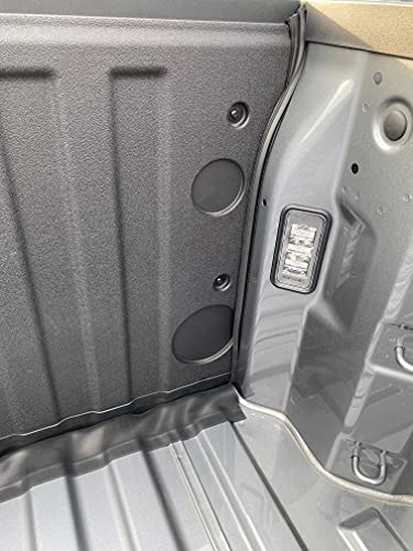 Esi Rok Block Xl Tailgate Gap Cover 7" Width And Ultimate Tailgate Seal With Taper Seal 6' For Sidewalls #TOP5