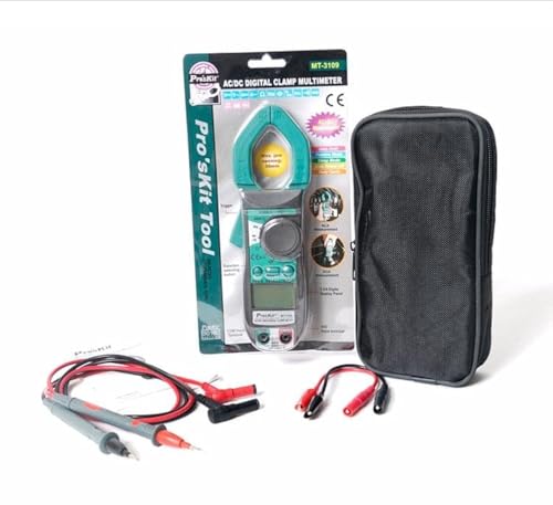 Multimètre à pince numérique AC/DC Pro'sKit MT-3109 avec mesure de capacité et fréquence