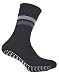 Produktbild 4er Pack Damen & Herren Socken mit ABS Noppen, Gr. 47-50 marine/anthrazit, ohne Gummi, Thermo Socken Frottee, Anti Rutsch Socke, Stoppersocken