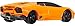 Hot Wheels Premium Car Culture Circuit Legends Toy Vehicle, 1:64 Scale Die-Cast Lamborghini Reventon Roadster for Collectors, Real Riders, Metal/Metal