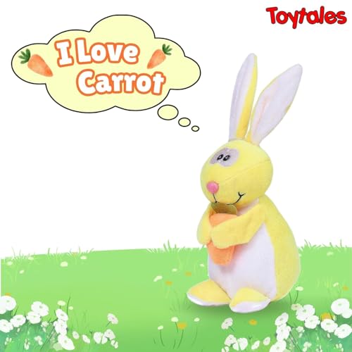 Image of TOYTALES Plush Soft Toy Combo - Cute Red Octopus & Yellow Rabbit Stuffed Animals for Kids | Huggable Cuddly Toys for Boys & Girls | Baby Gifts, Toddler Toys, Birthday Present