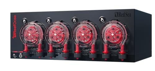 Red Sea ReefDose 4 Head Wireless Dosing Pump for Supplements, Foods & Trace Elements in Saltwater Aquariums | ReefBeat App Controlled Reef Marine - Thumbnail 2