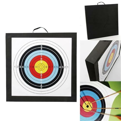 50x50x6cm Archery EVA Foam Targets Block Shooting Target for Backyard High Density Youth Adult Bow Arrows Target for Shooting Practice