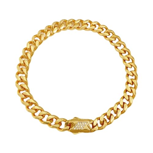 Solid 18K gold mesh bracelet suitable for both men and women, Miami Cuban moissanite tennis bracelet, birthday, Christmas, ball gift with gift box