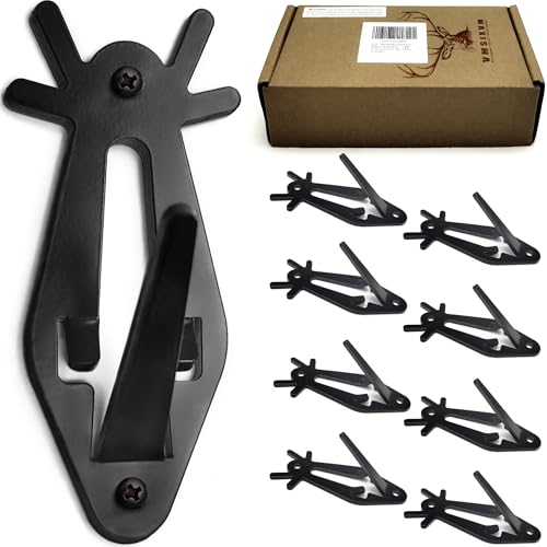 VMSIXVM European Mount Skull Hanger for Small to Medium Animals, 8 Pcs