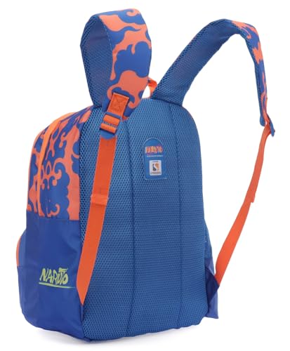 Image of STRIDERS Naruto School Bag for Kids Spacious Durable Rolling Backpack with Padded Comfortable Straps & Fun Design Perfect for School Travel & Play (16 Inch)