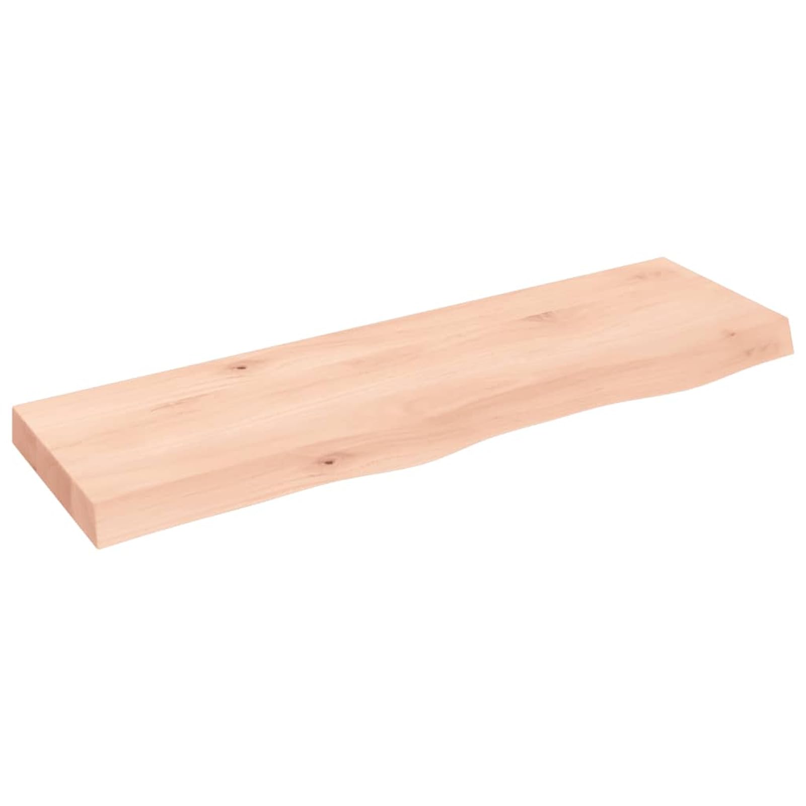 ZEYUAN Encimera de baño Madera Maciza sin Tratar 100x30x6 cm, Encimera Cocina, Tablero para Mesa, Encimera Lavabo, Muebles De Baño - 3156031