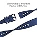 EEweca 6-Pack Bands Compatible with Fitbit Ace 2 Replacement Strap for Kids (Black, Night Sky, Neon Yellow, Gray, Green, Teal)