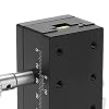 SPZ40-60 Z-Axes Linear Stage,Z-Axis, Linear Bearings Linear Roller Bearings Rack and Pinion Dovetail Groove Sliding Table
