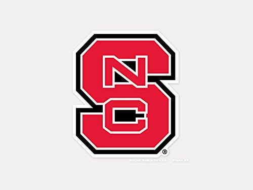 NCAA North Carolina State University Perfect Cut Color Decal, 4