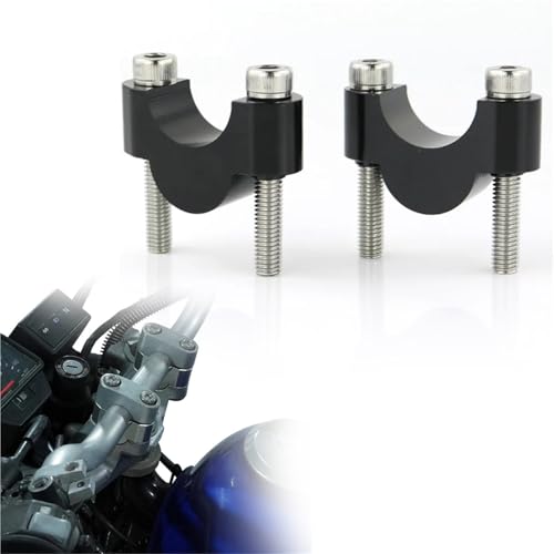 Alzas de manillar Fat Bar de 22 mm compatibles con Polaris Predator 500 de 2003 a 2005