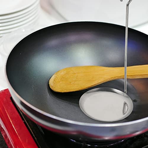 8 Pcs Colher de Skimmer Colher de Skimmer Gordos de Pote Quente Aço Inoxidável Fritar Molde Espátula
