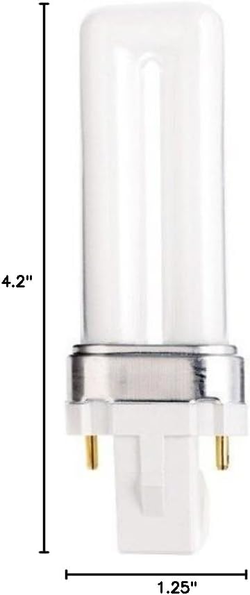 (Pack of 5) Satco S6700, CF5DS/827, Fluorescent Light Bulb5