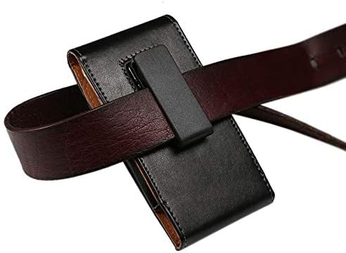 Executive Belt Case with 360 Rotating Clip Faux Leather for HTC Wi