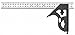 Combination Square, 300mm, 2 Pc