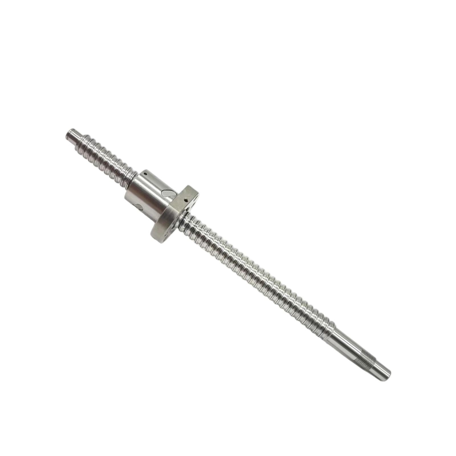 Śruba kulowa SFU1204 obrabiana z nakrętką kołnierzową o średnicy 12 mm, skok 4 mm, gwint prawy klasy C7 do narzędzi do grawerowania etapów podróży (200 mm)