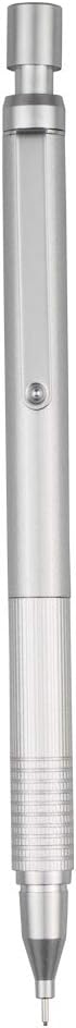 LitPrin Mechanical Pencils Set, Metal Automatic Drafting Pencil 0.5 mm Mechanical Pencil (Silver)