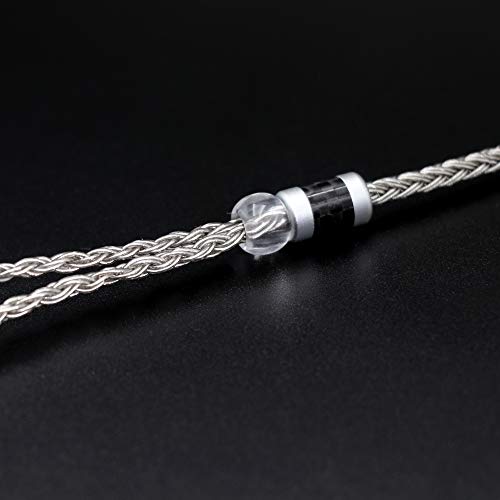 Image of Linsoul ZiiGaat Odyssey in-Ear Monitor, 1DD+3BA Hybrid IEM Earphone, Wired Gaming Earbuds, Tripowin Zonie 16 Core Silver Plated IEM Cable