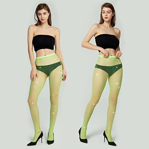 Image of Fishnet Stockings Lace Patterned Tights High Waist Pantyhose Fishnets for Women