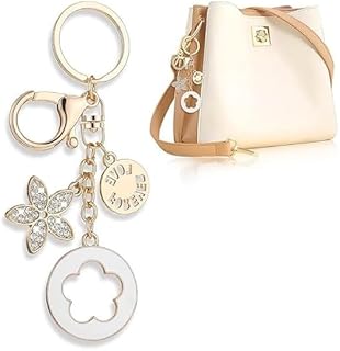 Fashion Mania White Butterfly Metal Cute Keychain