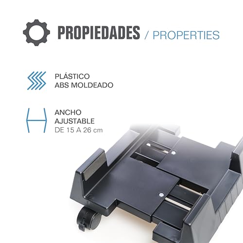 iggual SOP1 Soporte CPU Ajustable con Ruedas - imagen 6