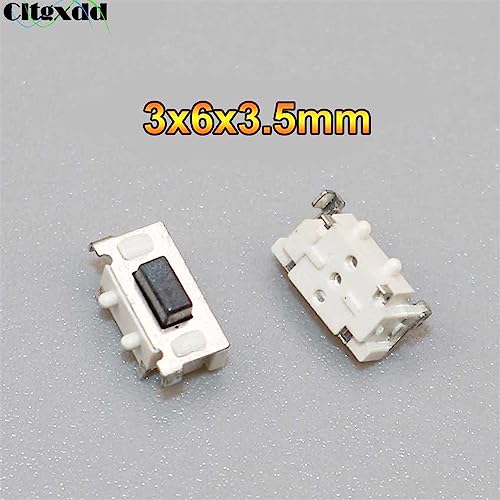 Microinterruptor táctil Cltgxdd 3 * 6 * 3,5mm para reparación de botón de encendido 4