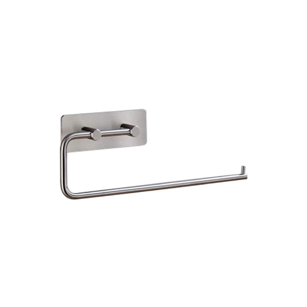 la Carta igienica in Acciaio Inox Holder- Acciaio Inossidabile Bagno lavabo Supporto di Carta igienica e Dispenser Montaggio a Parete Spazzolato