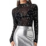 Occasion: Les hauts transparents sexy conviennent pour les soirées, les clubs, les cocktails, les bars, les raves, les spectacles, tous les jours, les rendez-vous, etc