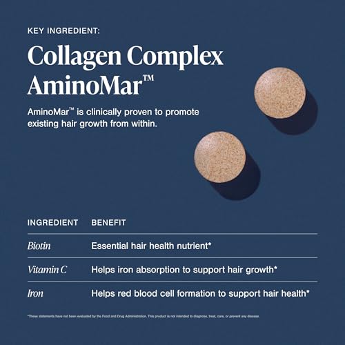 viviscal hair growth supplements for women for thicker fuller hair nourishes thinning amp loss with proprietary collagen complex 60 tablets 1 month supply