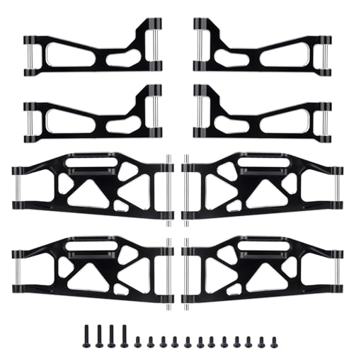 HobbyPark Aluminum Suspension Arms Kit w/Pins for Traxxas WideMaxx Upgrades