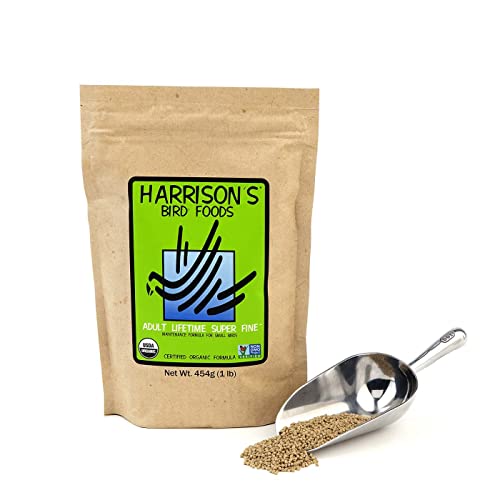 Harrison's Bird Foods Adult Lifetime Sup Fine 1lb Certified Organic Formula - Thumbnail 4