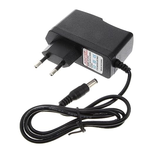 TOP CHARGEUR * Adaptador Alimentación Cargador Corriente 9V Reemplazo Recambio Pedal de Efectos Guitarra Roland Boss RC-2 RC-3 Loop Station
