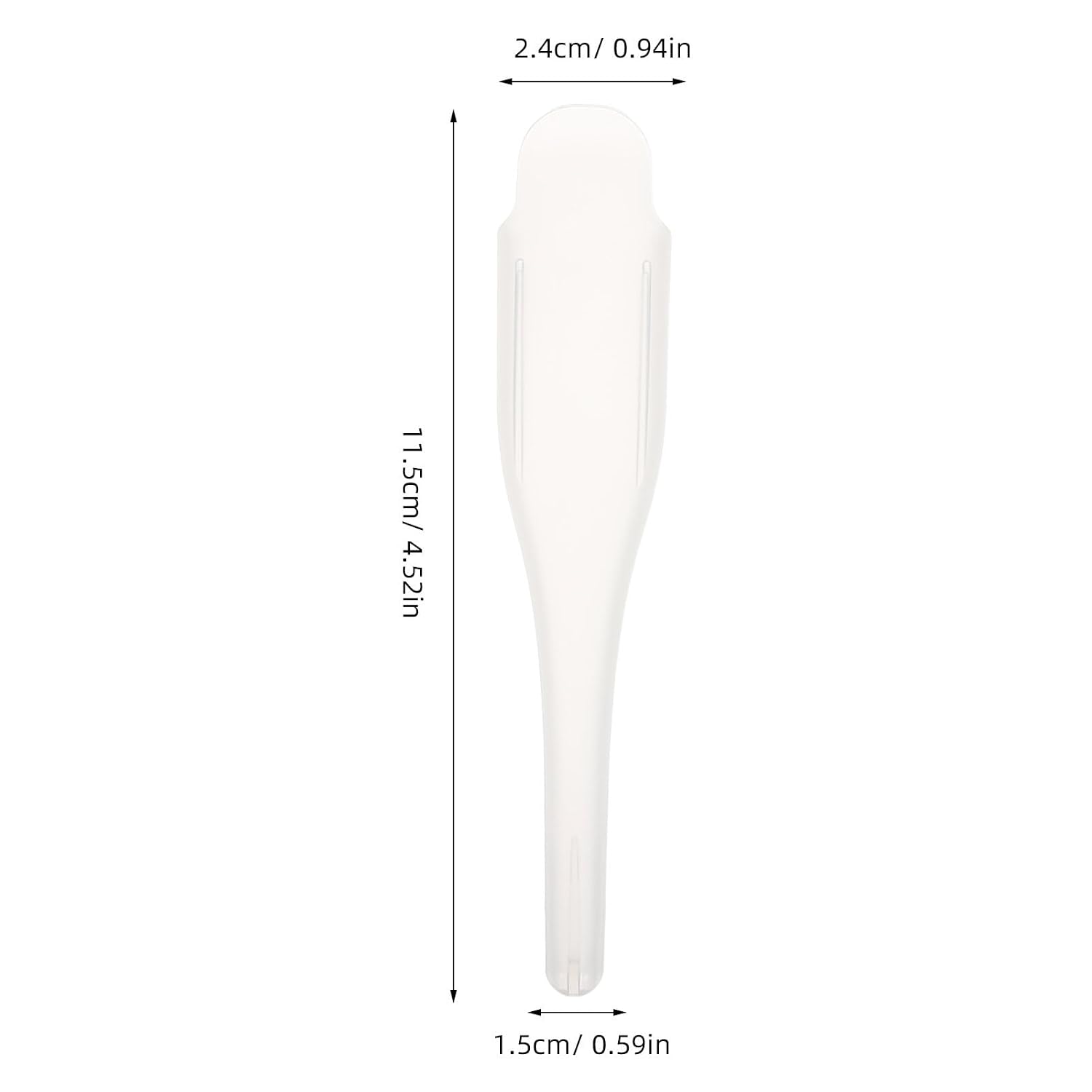 10pcs Replacement Thermometer Sleeve: Temperature Gauge Clear Protective Cases, Dust Cover for Home and School Thermometer Use 3.1 Inch