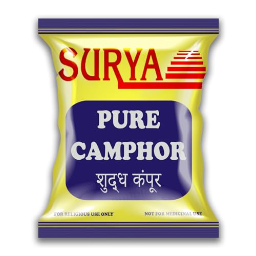 Alcanfor puro natural, cristales de alcanfor de bienestar, para uso en sauna y baño de vapor (500 g)