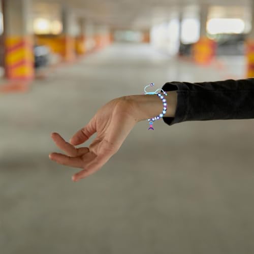 POTUS Mermaid Natural Stone Bracelet for Daughter Granddaughter Niece 4th Birthday Gift2