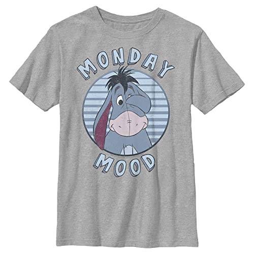 T-shirt Disney Winnie the Pooh gris pour adolescent col rond taille L