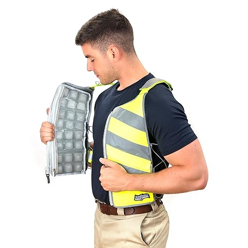 FlexiFreeze Professional Series Ice Vest - Hi-Vis Yellow