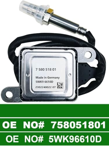 Capteur oxyde azote Nox BMW E90 E91 E60 E61 sonde 5WK96610D 758051801