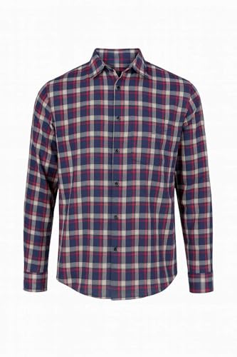 Image of Pack of 2 Men's Checkered Regular Fit Shirts | Full Sleeve Cotton Shirts for Men and Boys