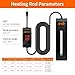 azw Aquarium Heater 300W/500W/800W, Fish Tank Heater with Digital LED Controller, Frequency Conversion Energy Saving, IPS Anti-Boiling Fish, Multiple Intelligent Protection for Freshwater/Saltwater